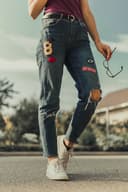 High Waist Skinny Jeans view 1
