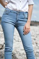 High Waist Skinny Jeans view 2